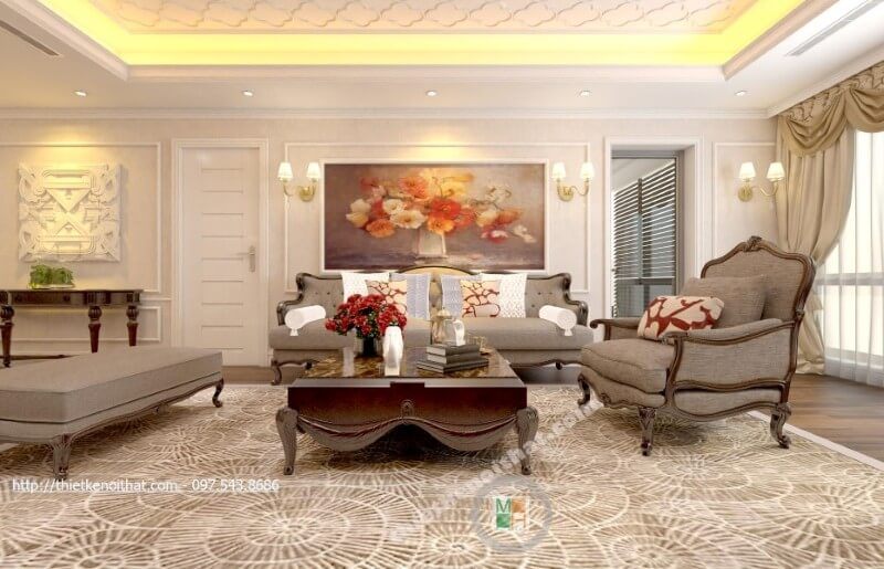 Mẫu cửa gỗ hiện đại được trang bị với gam màu trắng tinh tế, tạo nên ấn tượng cho các căn hộ chung cư.